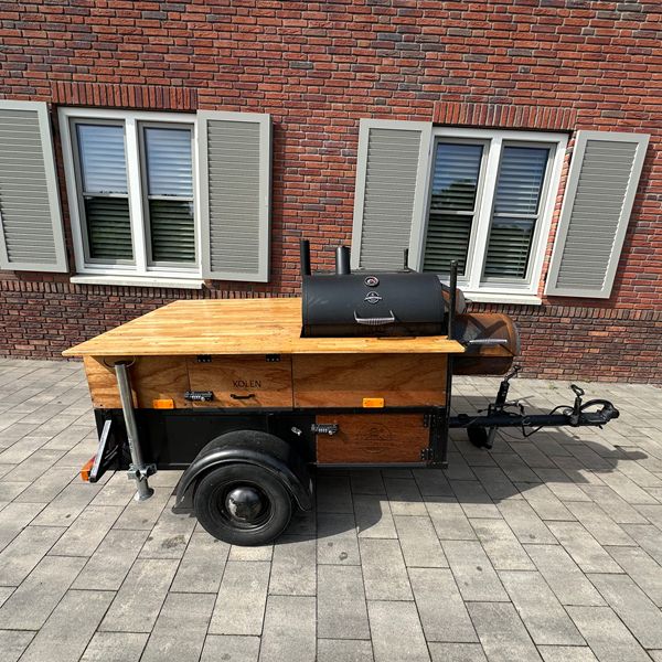 BBQ Kar voor catering / evenementen